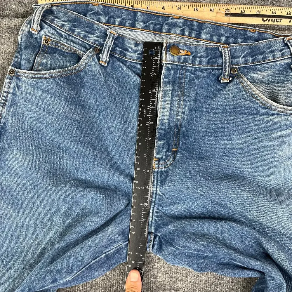 Dickies Jeans Mens Size 36x30 Blue Straight Leg Workwear Denim‎ Relaxed Fit